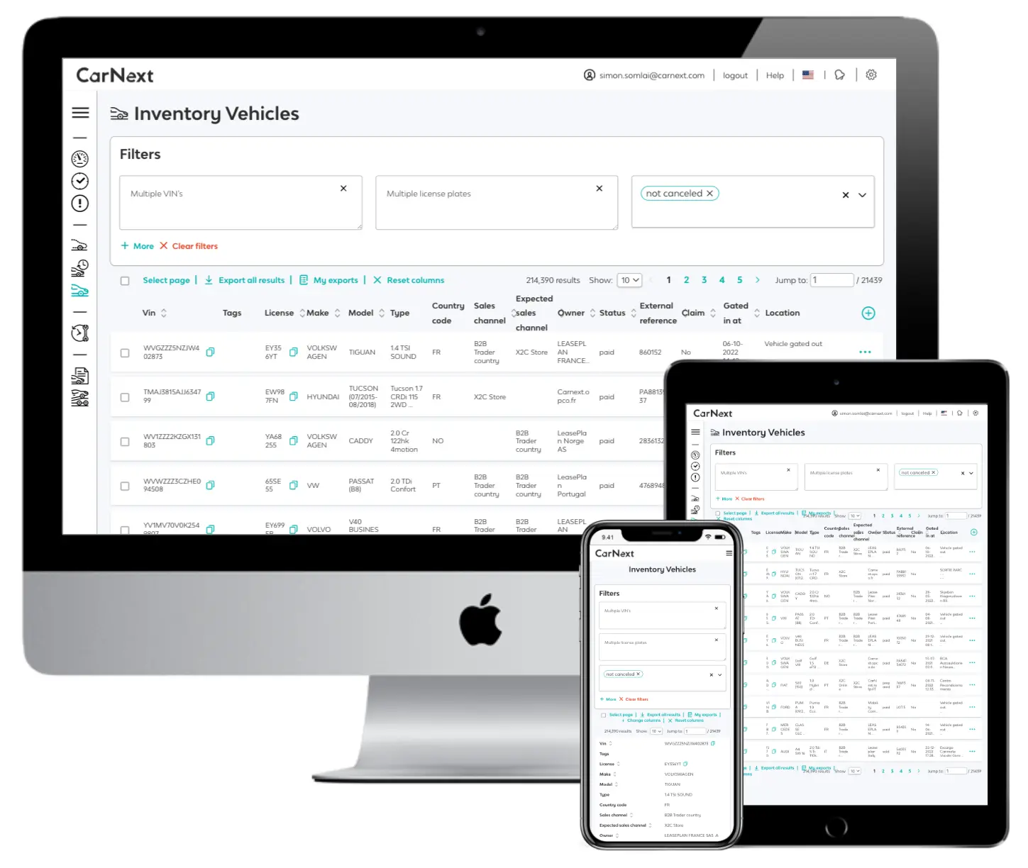 CarNext - Webdesign Antwerpen