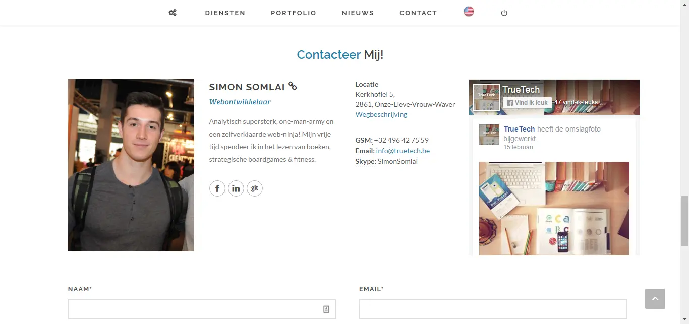 TrueTech Redesign - Webdesign Antwerpen