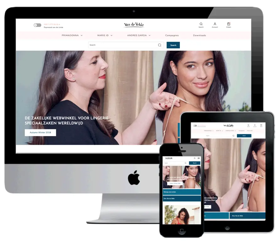 Van De Velde - Webdesign Antwerpen