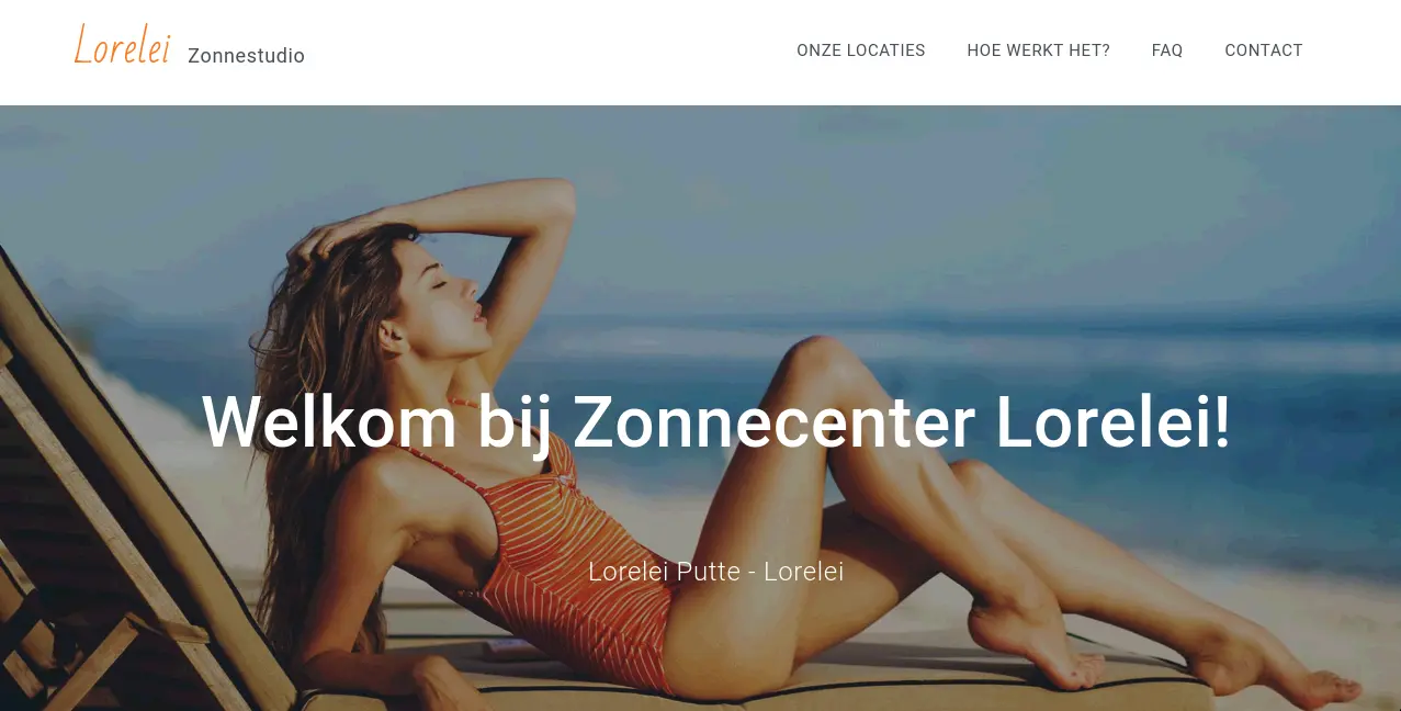 Esthetiek Lorelei - Webdesign Antwerpen